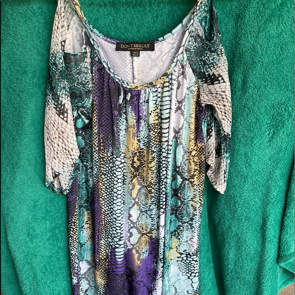 Colorful dressy shirt